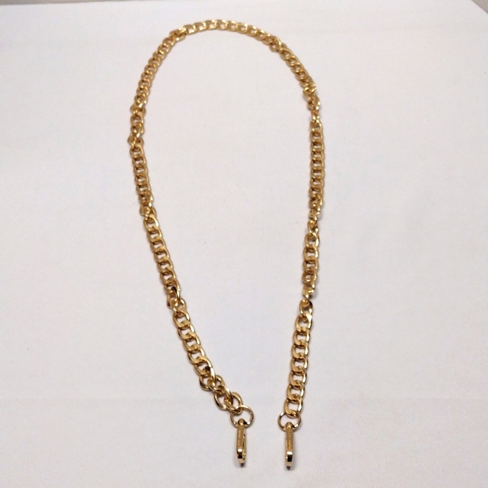 Pom Pom London Gold Chain Replacement Strap 47" Long x 1/2" Wide PSB#35